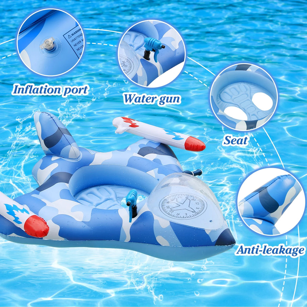 Inflatable Pool Float with Water Guns M71100