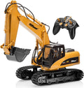 15 Channel Remote Control Excavator Toy with Metal Shovel Q1391