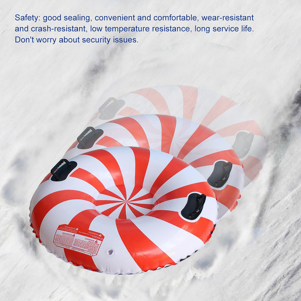 Ski Ring PVC Sled Tire Tube With Handle K43197