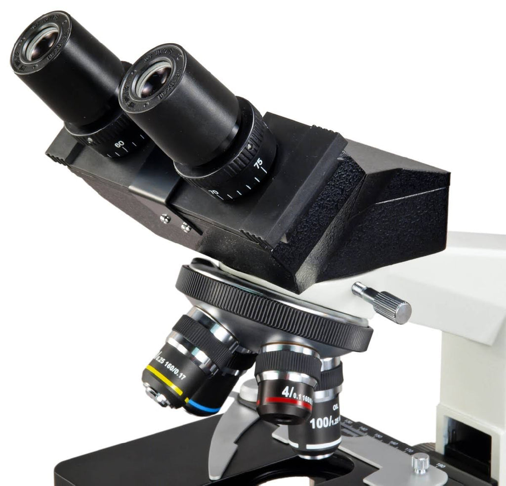 Compound Binocular Microscope with Aluminum Carrying Case B692092