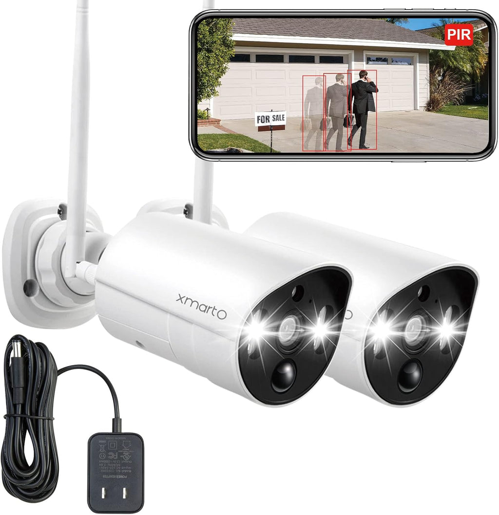 8CH 2K HD Wireless Security Camera System with 1TB HDD H551922