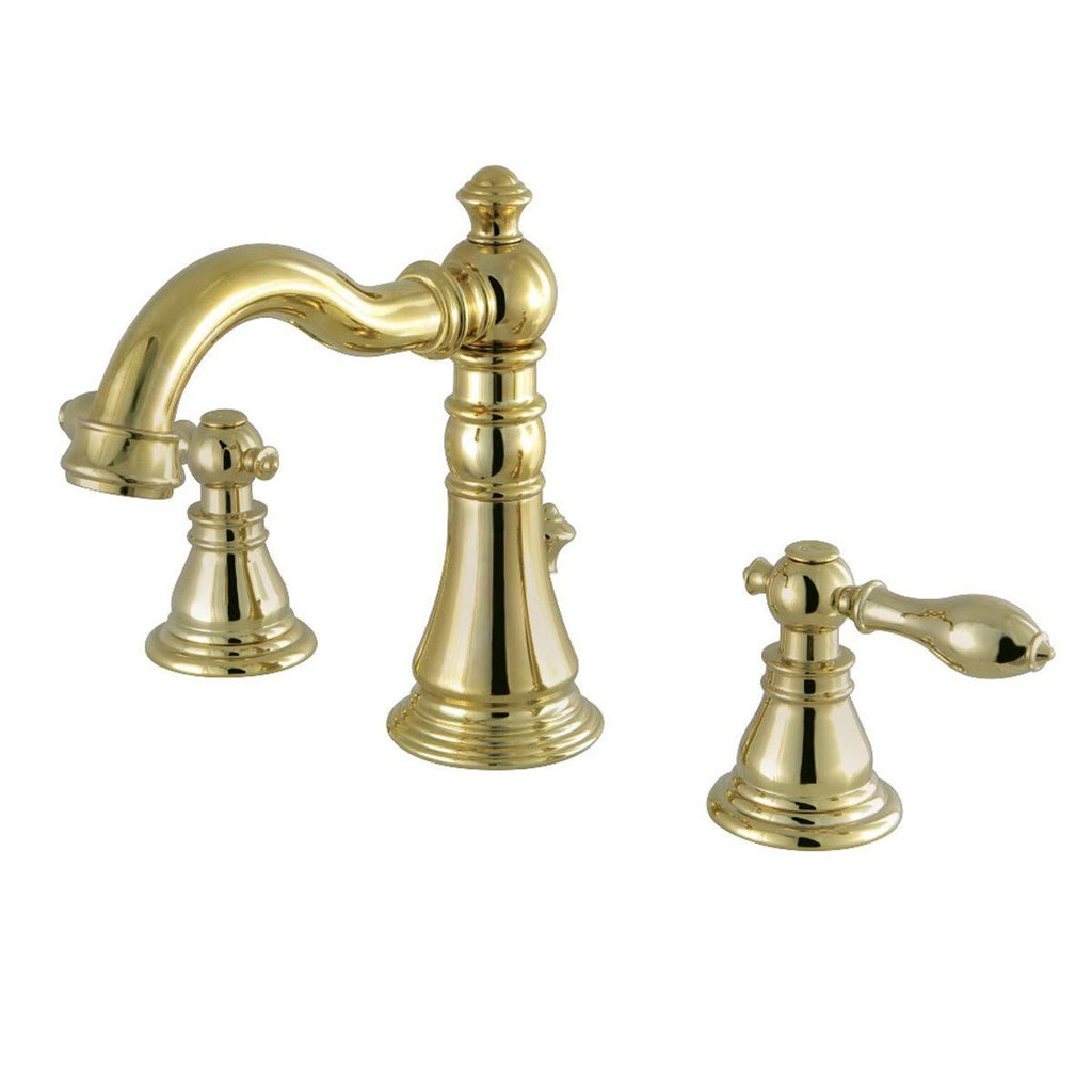Black Stainless Widespread Bathroom Faucet M103