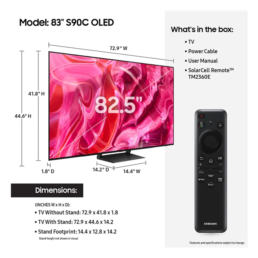 83" OLED 4K Smart TV with Quantum HDR & Dolby Atmos G94268