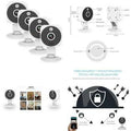 1080p Full HD Wireless Indoor IP Security Camera (4-Pack) V60287