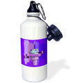 Purple 21 oz Sports Water Bottle V723368