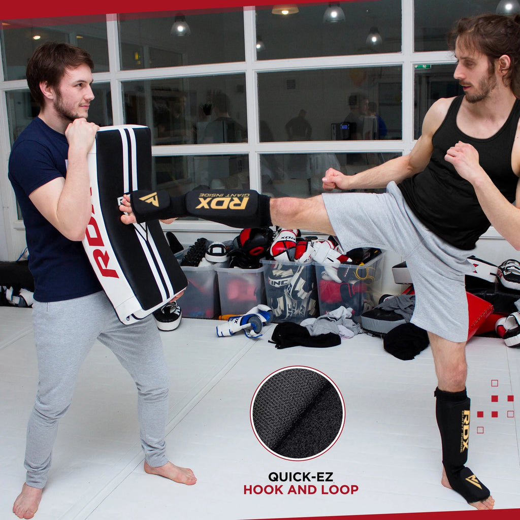 White Strike Shield for Kickboxing and Muay Thai Boxing U946842