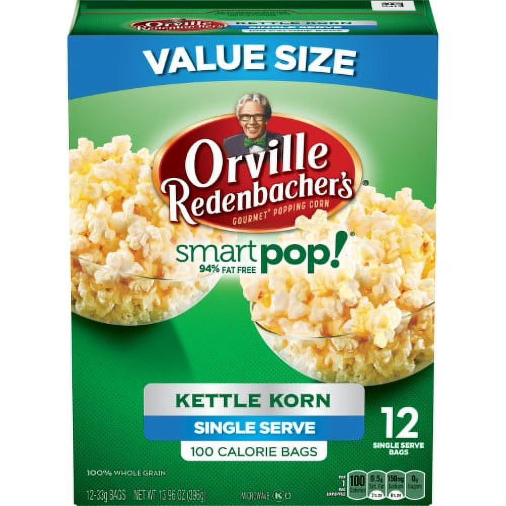 Kettle Corn Microwave Popcorn, Mini Bags, 1.16 Oz, 12 Ct (Pack of 10) Q200
