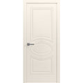 Solid French Door 36" x 80" Painted Creamy Single Regular Panel Frame Handle K72590