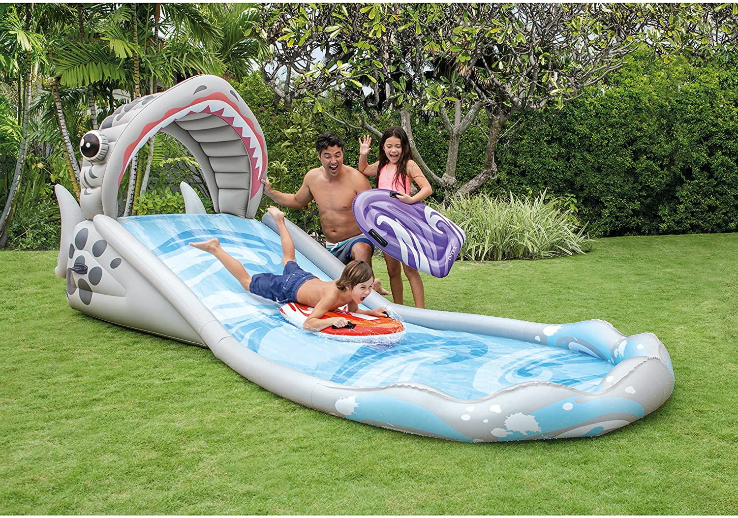 15 Foot Inflatable Kids Water Slide T324