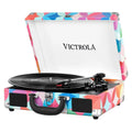 Bluetooth Suitcase Record Player with 3-Speed Turntable U196089