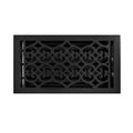 Black Cast Iron Floor Register X571486