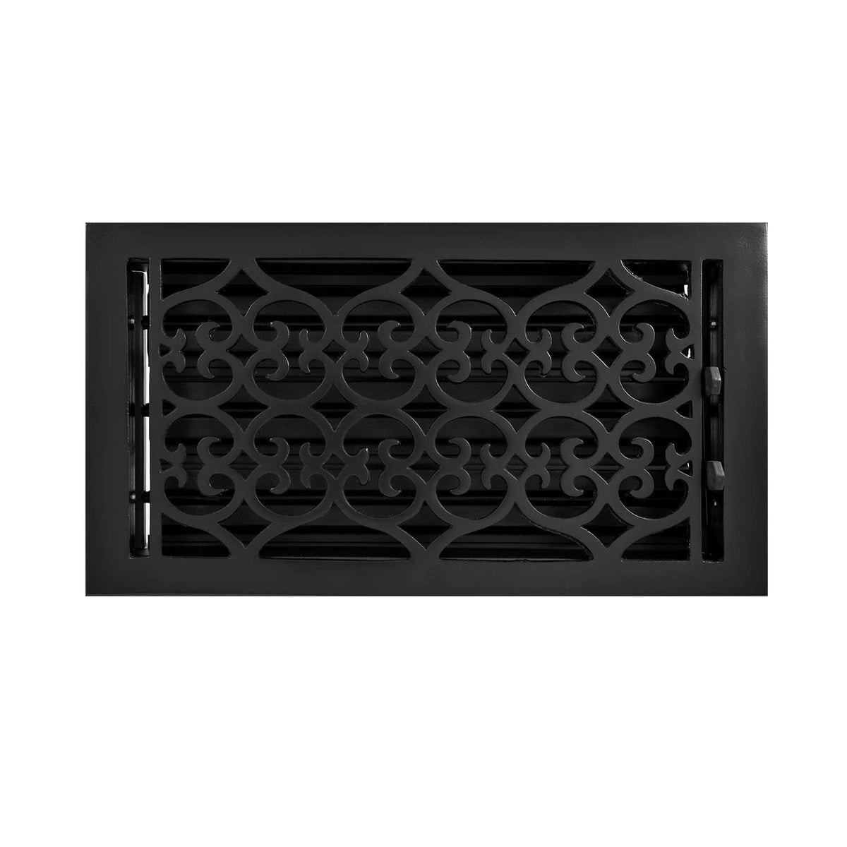 Black Cast Iron Floor Register X571486