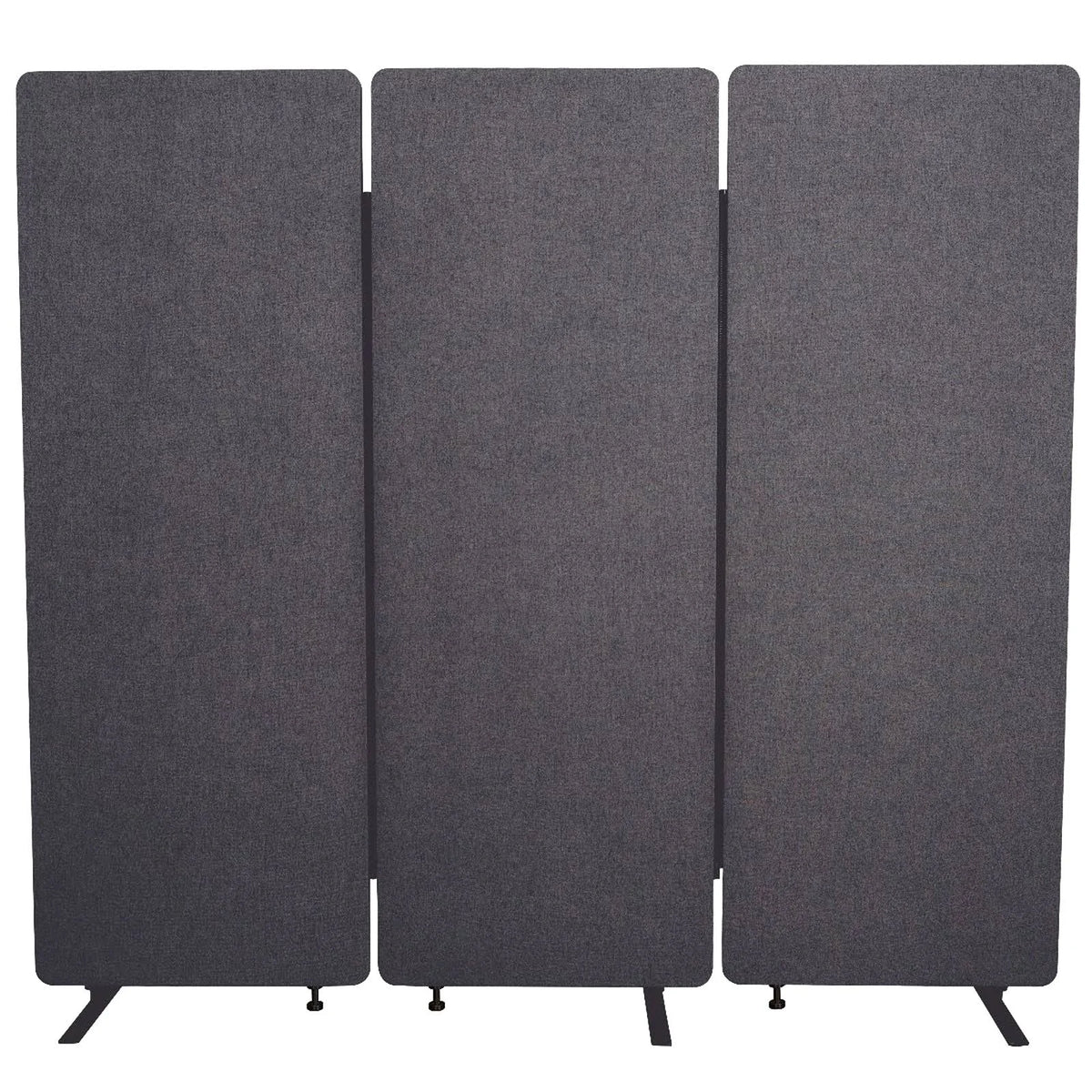3 Pack Acoustic Room Dividers in Slate Gray O686