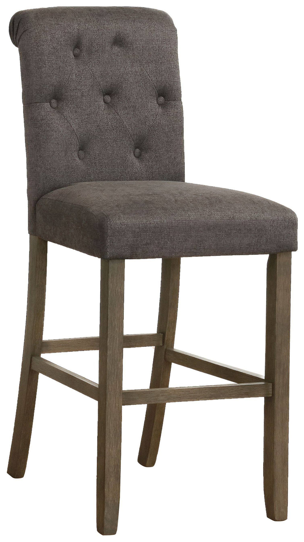 Grey Bar Stool Set of 2 X366251