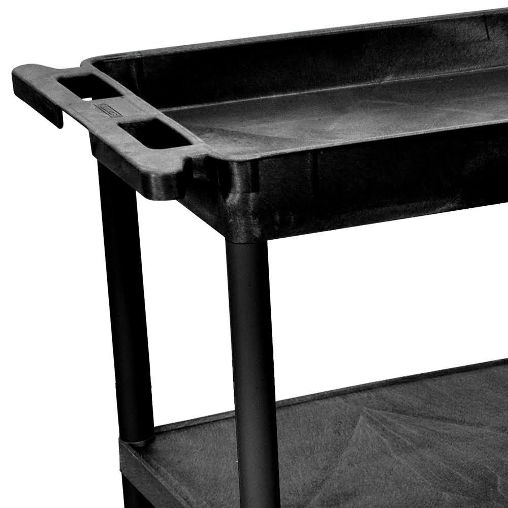 3 Shelf Black Tub Cart C979590