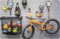 Sports Accessory Kit with Locking Bracket Hooks for Slatwall Panel F18842