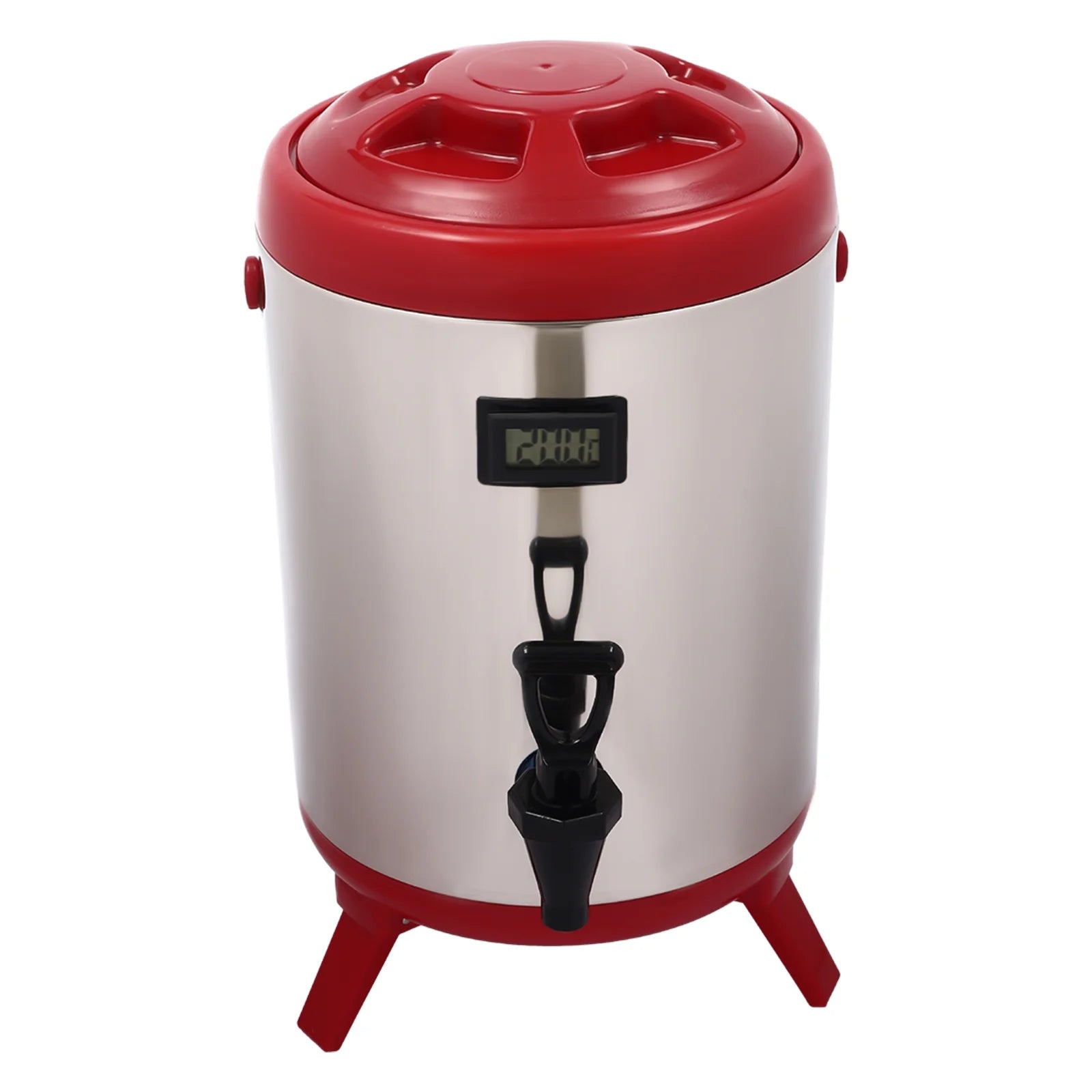 8L Stainless Steel Hot Beverage Dispenser with Thermometer P543855