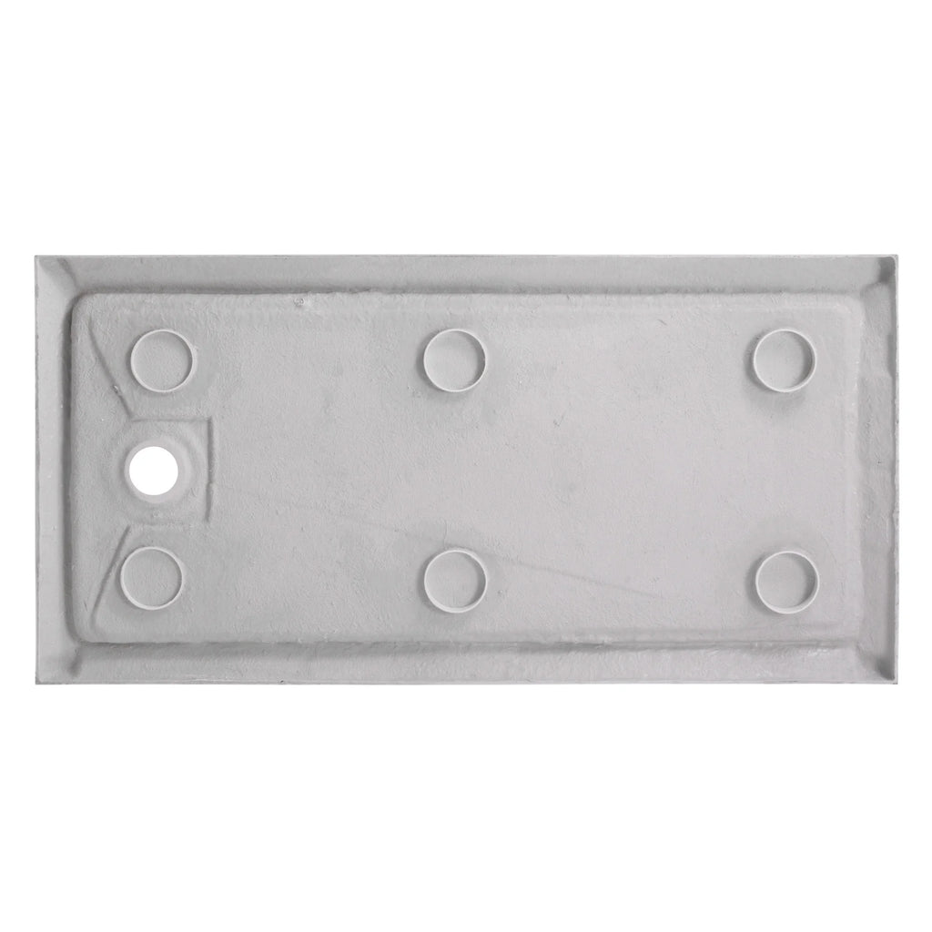 White Shower Base T6619