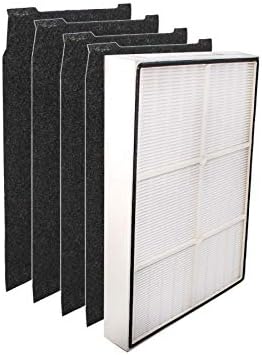 True HEPA Filter and 4 Carbon Pre-Filters Pack of 2 Q5647