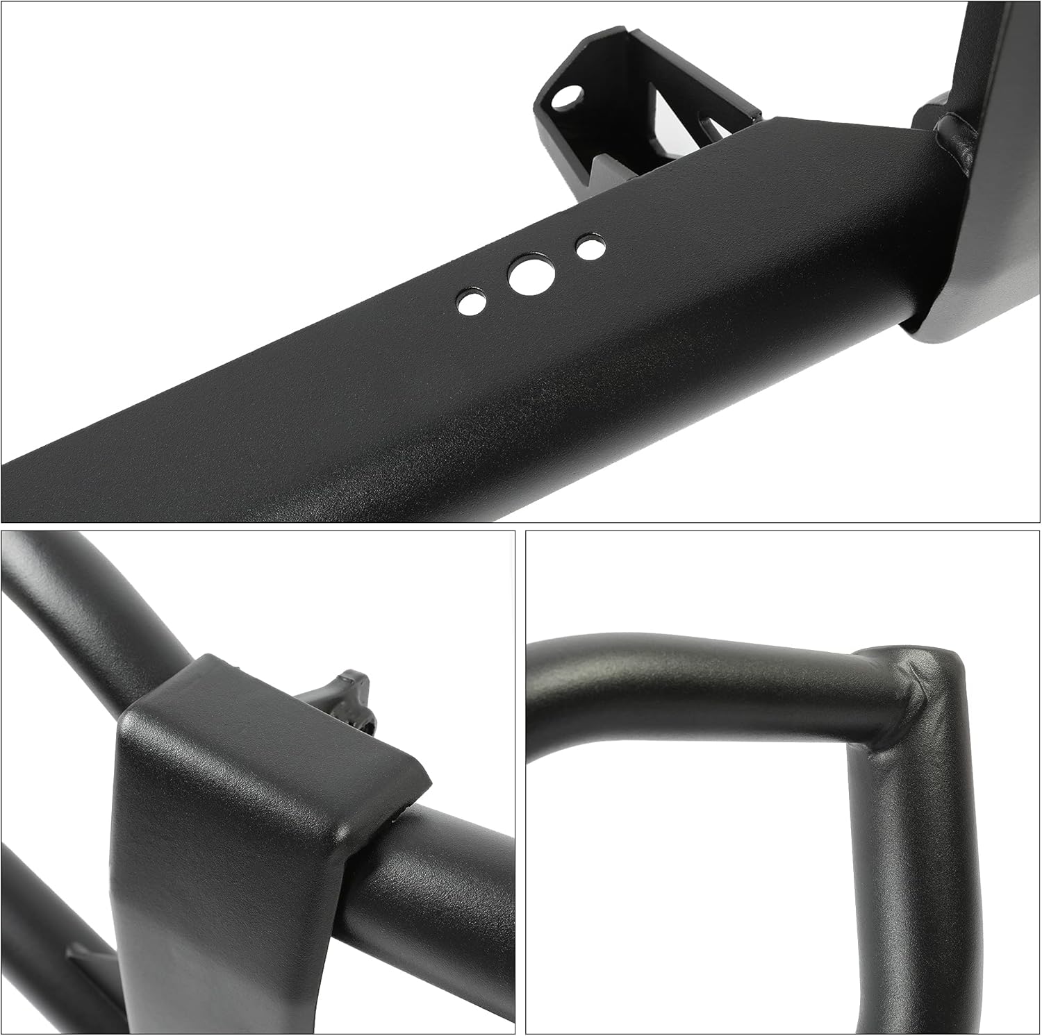 Black Steel Front Bumper Brush Guard W96154