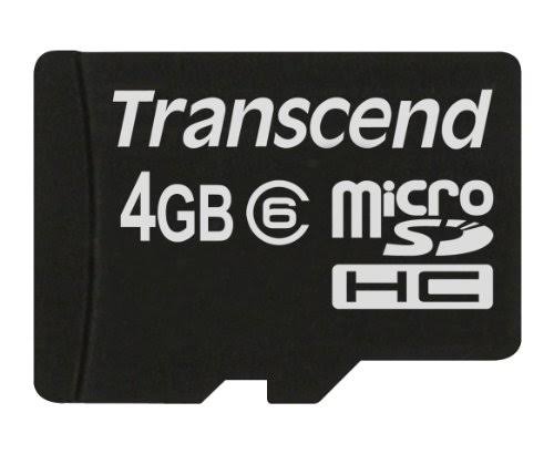 4GB microSD High Capacity Card (Class 6) I6199