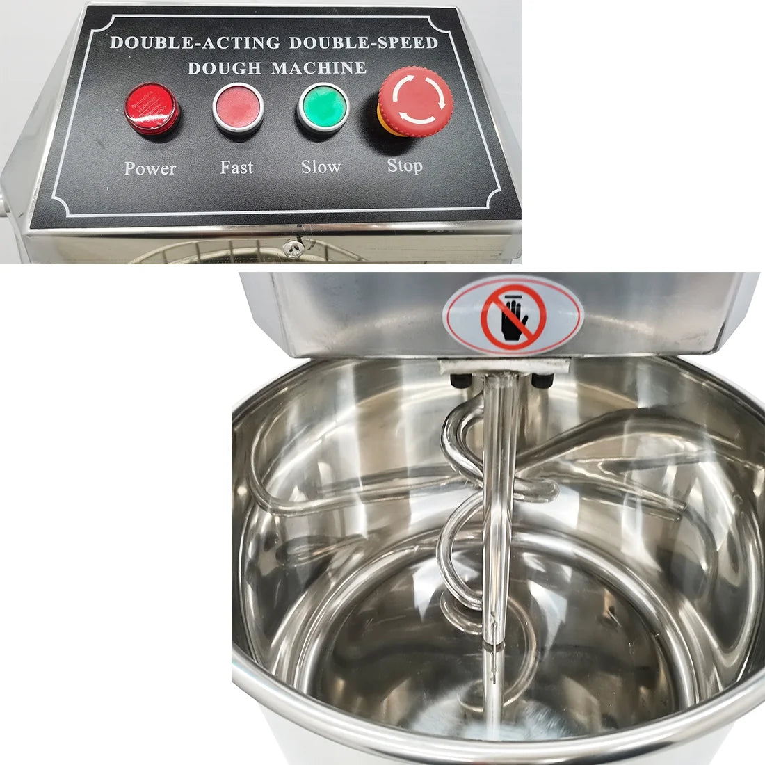 20L Electric Dough Mixer Stainless Steel B124098