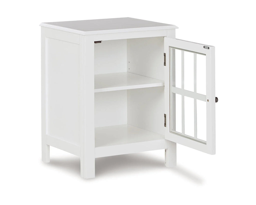 White Accent Cabinet F2054