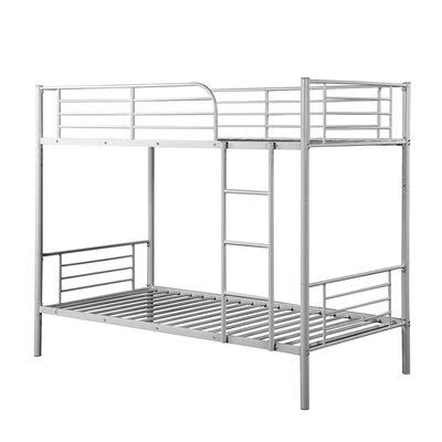 Twin Over Twin Metal Bunk Bed Y367