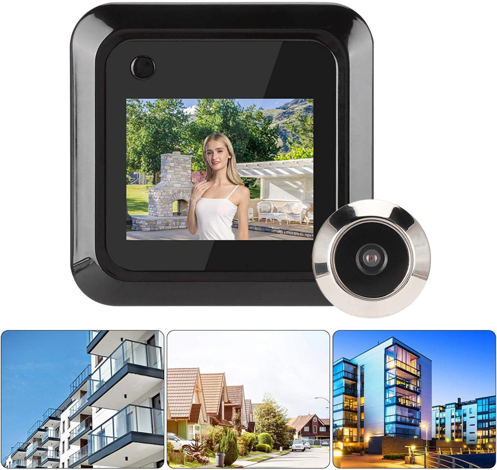 145° Wide-Angle Digital Door Peephole Camera with 2.4in LCD Y523