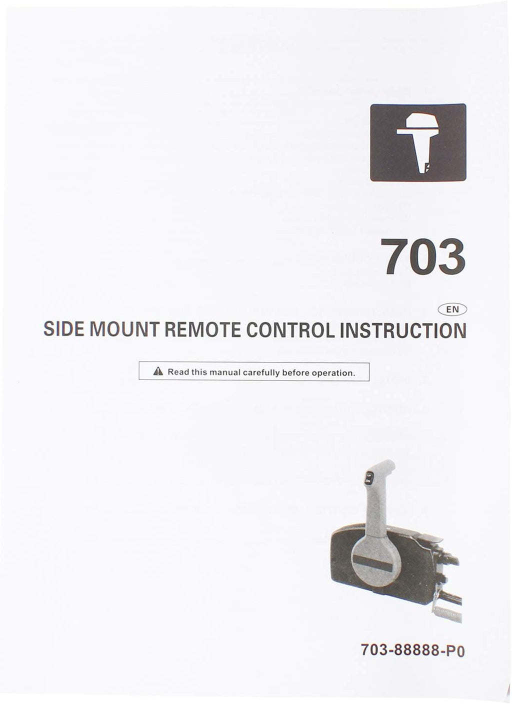 Side Mount Remote Control Box with 10 pins Wire Harness and Cable 16FT T54251