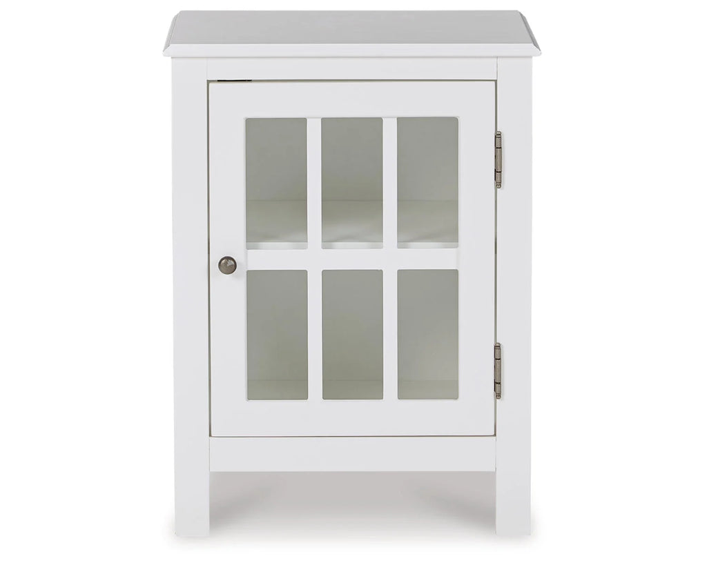 White Accent Cabinet F2054
