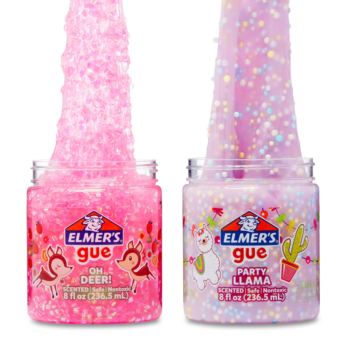 Premade Animal Party Variety Scented Crunchy Slime and Bingsu Bead Slime L142