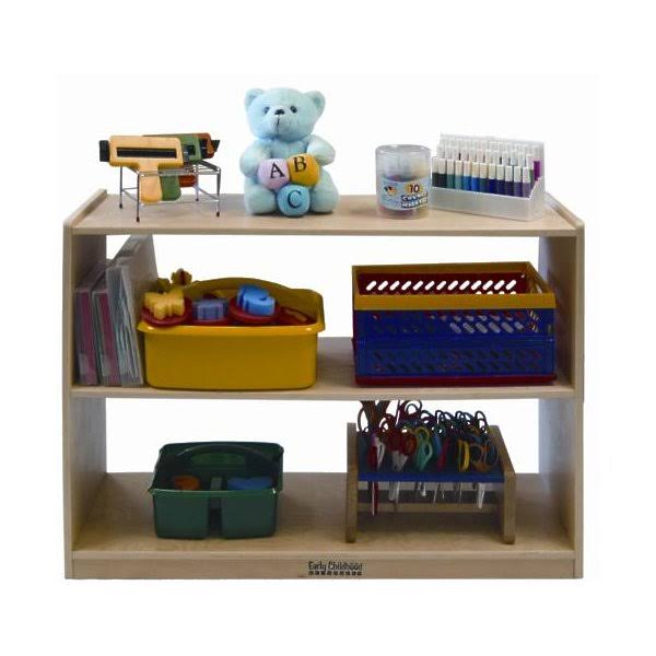 2 Shelf Birch Storage Cabinet B606965