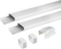 4" 7.5 Ft AC Decorative PVC Line Set Cover Kit, Pack of 2 N75771
